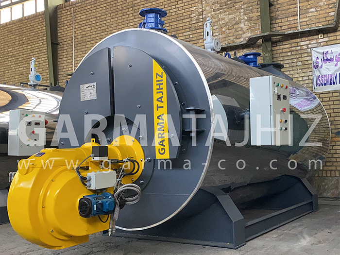 مرجل ماء الساخن الفولاذي و إستخداماته