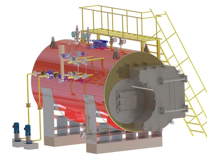 مادة المستخدمة في صفائح و أنابیب مرجل البخار.