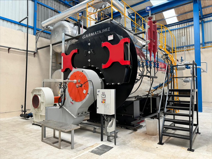 إستخدامات المرجل البخار في صناعة النسيج